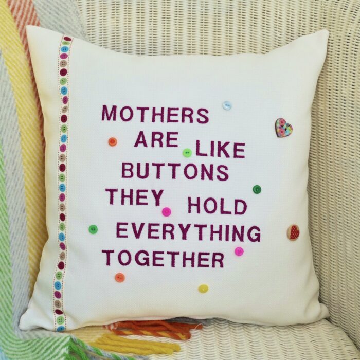 Mothers Embroidered Cushion