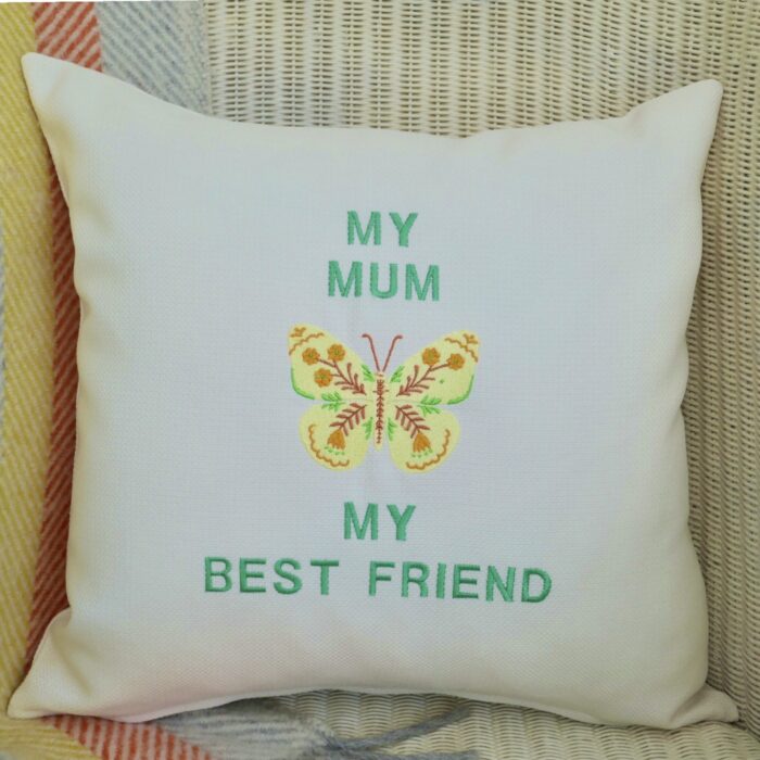 My Mum Embroidered Cushion