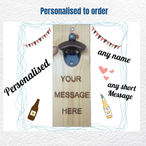 Personalised Engraved Bottle Opener
