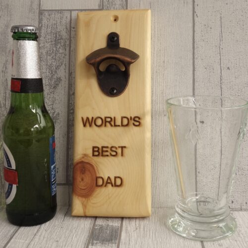 Engraved Bottle Opener - World’s Best Dad