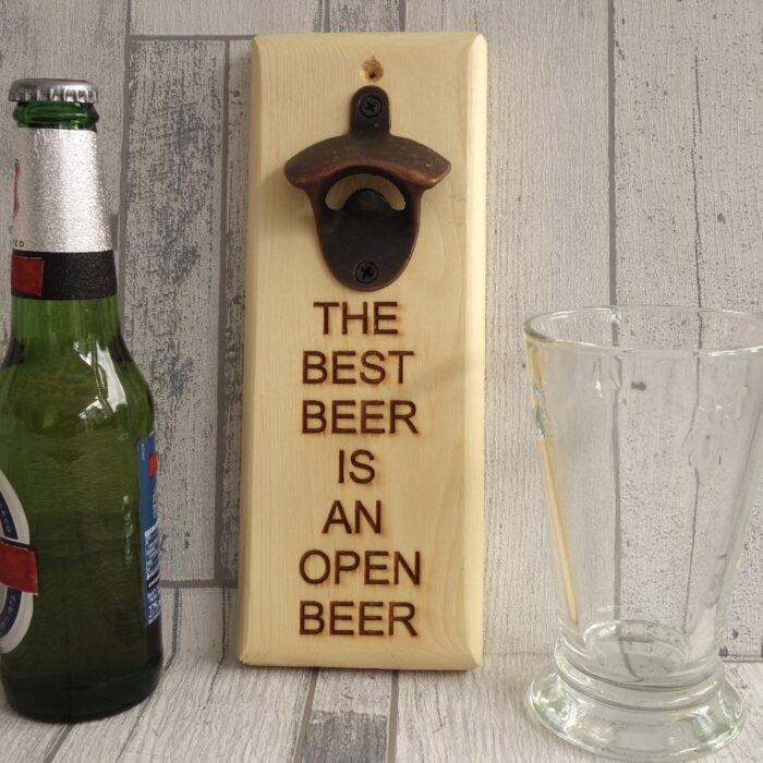 Engraved Bottle Opener - The Best Beer